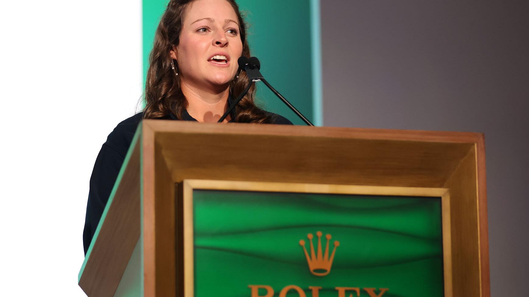 Ally Ewing receives LPGA's 2024 Founders Award